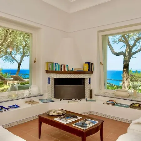 וילה Sul Mare A Capri - Panorama Mozzafiato