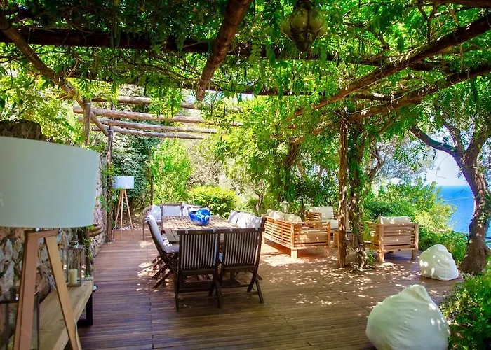 Sul Mare A Capri - Panorama Mozzafiato Villa