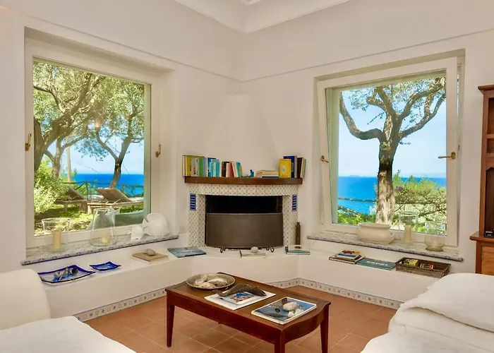 Villa Sul Mare A Capri - Panorama Mozzafiato