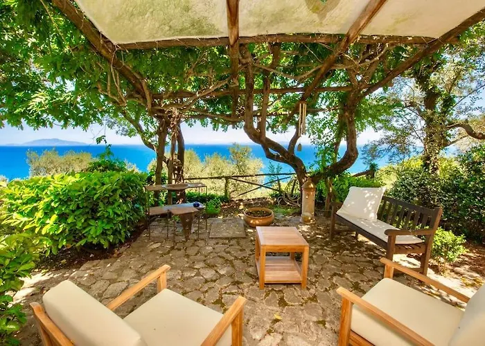 Sul Mare A Capri - Panorama Mozzafiato Villa *