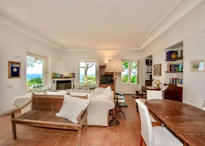 Sul Mare A Capri - Panorama Mozzafiato Villa *