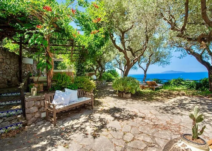 Villa Sul Mare A Capri - Panorama Mozzafiato *